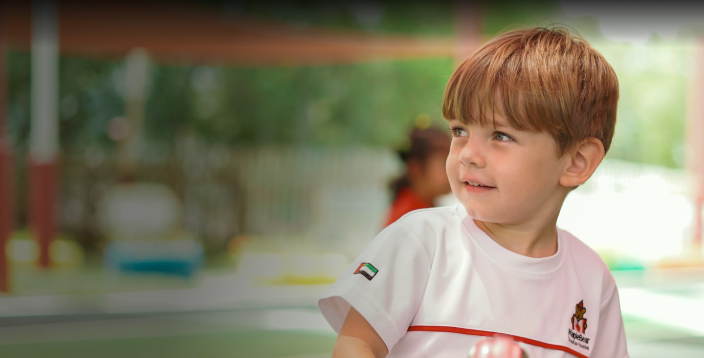 Children playing at Maple Bear Jumeirah